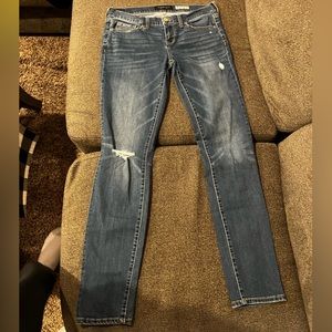 Aeropostale low rise skinny jeans